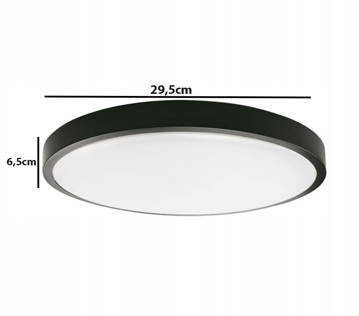 Plafon Panel LED Łazienkowy Lampa 24W 2400lm 4000K IP44 30cm z