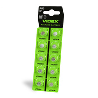 Baterie Alkaiczne Videx AG 3 LR41 1.5V Blister 10szt