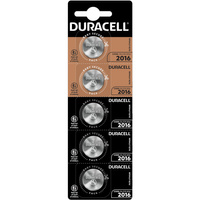Baterie litowe pastylkowe specjalistyczne DURACELL DL2016 CR2016 3V Blister 5 sztuk