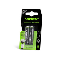 Baterie Alkaliczne Zestaw AAA 1.5V 1200mAh AAA 2szt. VIDEX