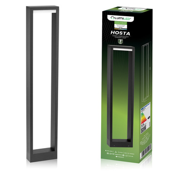 Lampa Ogrodowa Słupek Zewnętrzny Stojący LED 10W HOSTA 80cm LUMILED