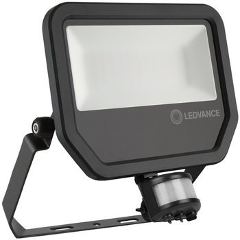Naświetlacz LED 50W 5500lm 3000K IP65 Czarny z czujnikiem ruchu i zmierzchu LEDVANCE Floodlight
