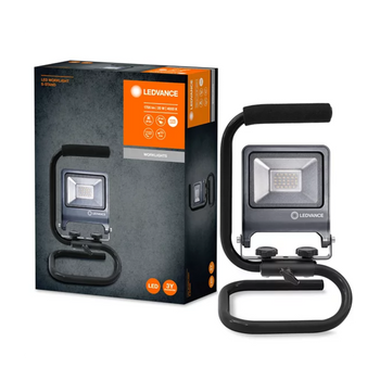 Naświetlacz Reflektor LED Lampa Akumulatorowy Przenośny Roboczy 20W 1700lm 4000K IP65 Grafitowy Worklight Ledvance