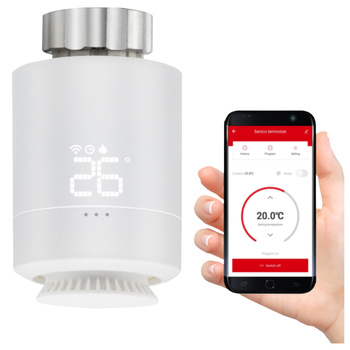 Inteligentna Głowica Termostatyczna WiFi TUYA Smart Zigbee