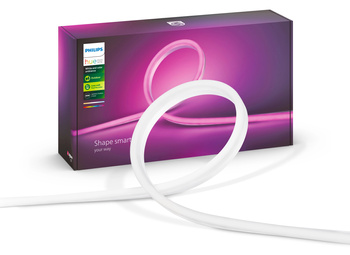 Taśma LED Zewnętrzna Pasek NEON 5m 37.5W 1490lm White and Color Ambiance RGB + TW Biała Inteligentna Smart Zigbee Bluetooth Outdoor Strip Philips Hue