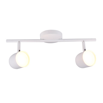 Lampa sufitowo-ścienna ruchoma regulowana 8,4W LED RAWI 2 biały 3000K GOLDLUX (Polux)