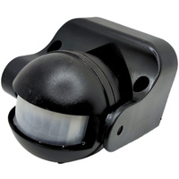 Czujnik Ruchu i Zmierzchu PIR 180° 12m IP44 Czarny