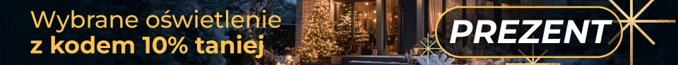 Wybrane oświetlenie z kodem 10% taniej