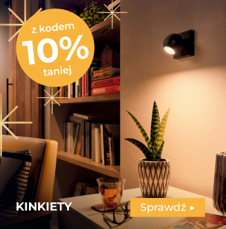 Kinkiety ścienne w świątecznej promocji -10% z kodem PREZENT