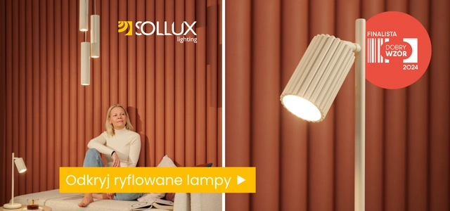 Nowoczesne lampy Karbon, Aura i Halo