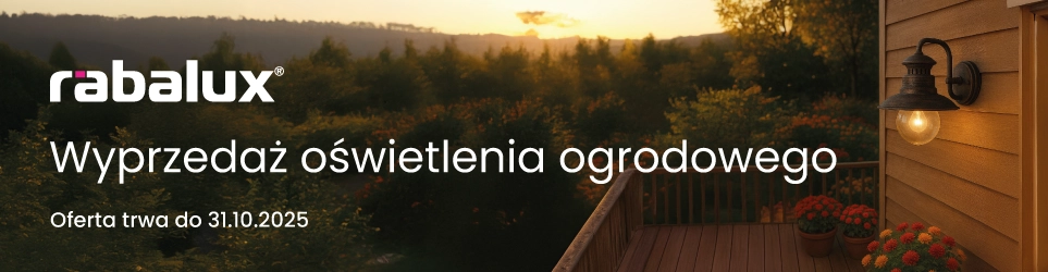 Wyprzedaż oświetlenia Rabalux do -30%