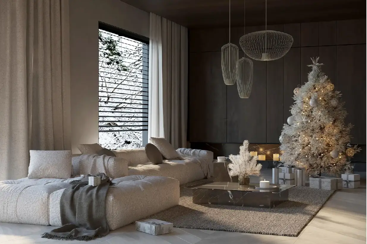 Nowoczesna lampa wisząca Nowodvorski w stylowym salonie