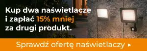 Drugi naświetlacz 15% taniej