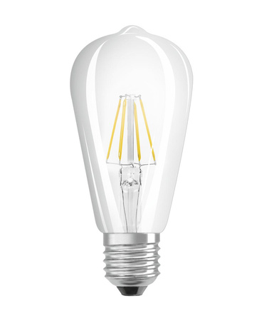 Żarówka LED ST64 E27 6.5W = 60W 806lm 2700K Ciepła 300° Retrofit Filament CLASSIC Osram