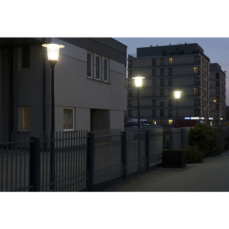 Lampa Zewnętrzna Latarnia LED Słupek Ogrodowy METIS 318cm E27 IP65 Su-Ma