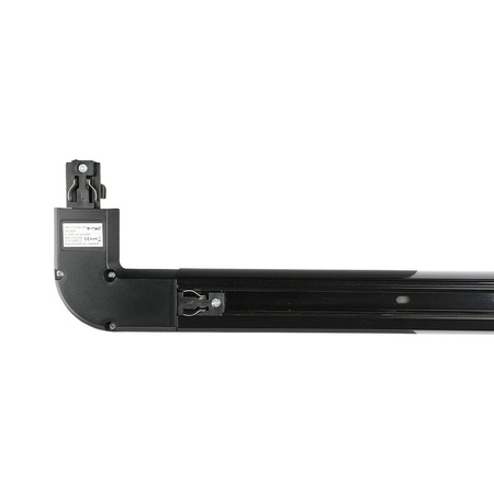 Łącznik szynoprzewodu L narożny 3-Fazowy Czarny Track Light V-TAC