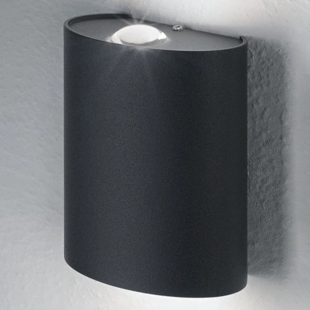 Lampa Ogrodowa Zewnętrzna Kinkiet Elewacyjny LED  6W 280lm 3000K IP44 Szary Endura Ledvance