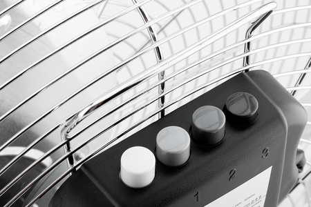 Cyrkulator powietrza podłogowy WENTYLATOR WIATRAK 40cm 80W chrom