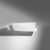 Lampa Ścienna Kinkiet 2x G9 Prostokątna Biała Nowoczesna Bascia Sollux