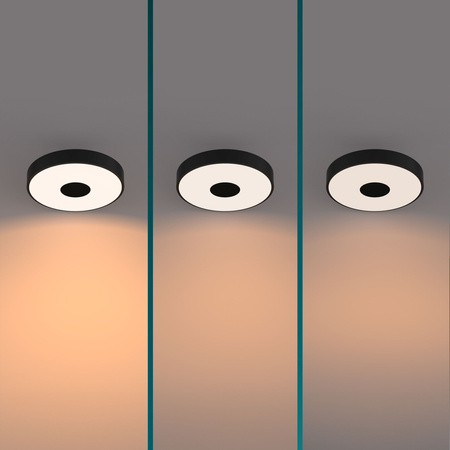 Lampa Sufitowa Plafon LED 24W 2700lm 2700K SceneSwitch Czarna Coiner Philips