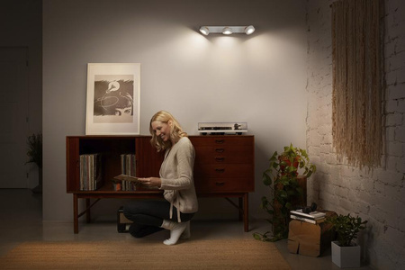 Oprawa Sufitowa Lampa Punktowa LED Reflektor 3-Punktowy Dekoracyjny 14.4W Biała LEDVANCE