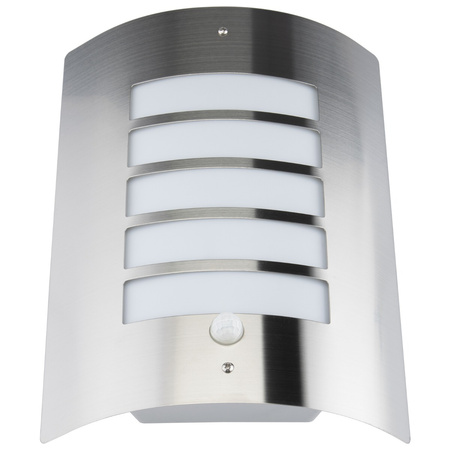 Kinkiet Ogrodowy Elewacyjny Lampa Zewnętrzna E27 z Czujnikiem Ruchu i Zmierzchu