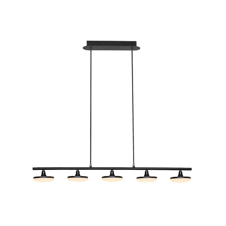 Lampa Wisząca Sufitowa LED 20W 3000K Czarny Nowoczesny Madi Rabalux