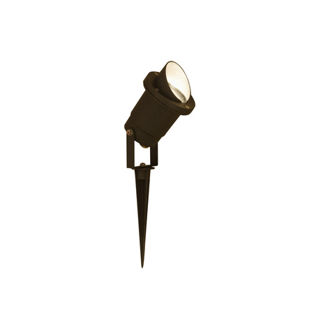 Lampa Ogrodowa Wbijana Reflektor GU10 Grafitowa Wodoodporna IP65 BUSH 3401 Nowodvorski