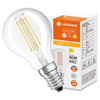 Żarówka LED P45 E14 3.4W = 40W 470lm 2700K Ciepła Biała FILAMENT ŚCIEMNIALNA LEDVANCE