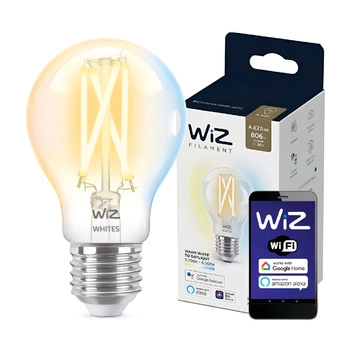 Żarówka LED E27 A60 7W = 60W 2700-6500K  FILAMENT SMART WiFi WiZ