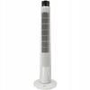 Wentylator Kolumnowy Tuba Cyrkulator Powietrza Wiatrak Stojący Biały 92cm 45W + Pilot