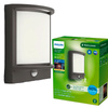 Kinkiet Ogrodowy Lampa Elewacyjna Zewnętrzna LED 3.8W 800lm 2700K z Czujnikiem Ruchu i Zmierzchu Antracyt Petronia Ultra Efficient Philips
