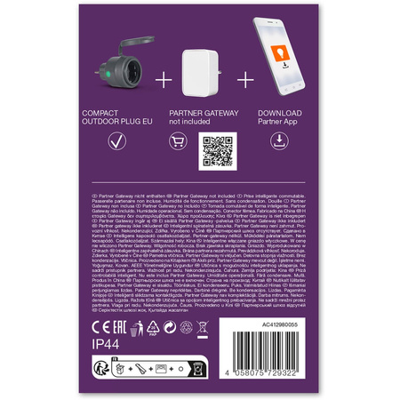 Inteligentne Gniazdko Sieciowe Zewnętrzne EU 230V 3680W 16A LEDVANCE SMART+ ZigBee