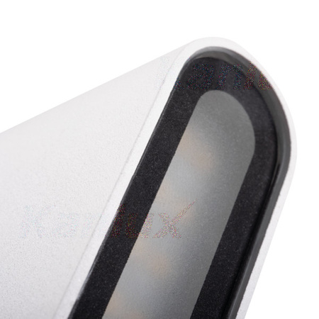 Oprawa Zewnętrzna KINKIET Elewacyjny LED GARTO Biały 8W 350lm 840 Neutralna IP54 Kanlux