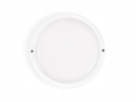 Plafon Lampa LED Sufitowa 12W 1050lm 4000K Neutralna 120° z Czujnikiem Ruchu Biały IP54 Maks Masterled