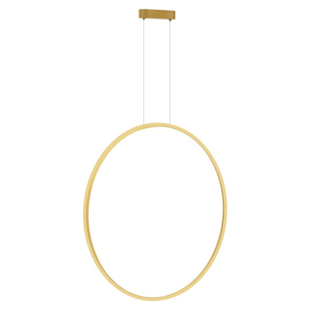 Lampa Wisząca Sufitowa Saturno Złota 46W LED Milagro