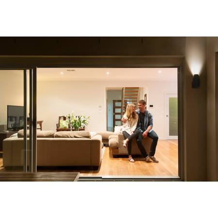 Lampa Ogrodowa Zewnętrzna Kinkiet Elewacyjny LED GU10 IP44 Szary Endura Ledvance