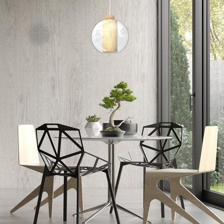 Lampa Wisząca Sufitowa TELA 1xE27 fi25 Milagro