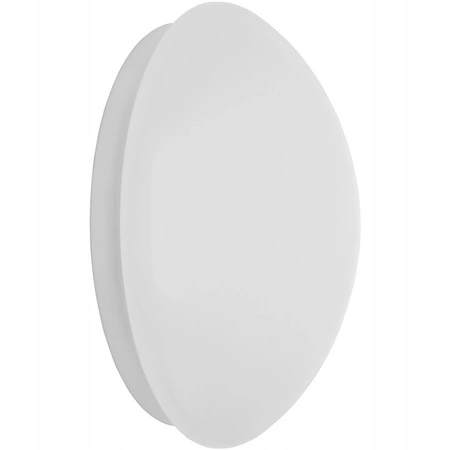 Plafon LED Lampa Sufitowa Natynkowa Pires E27 25W IP44 28cm Biała KANLUX