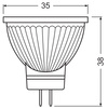 Żarówka LED MR11 Reflektor GU4 1.8W = 20W 184lm 2700K Ciepła 12V 36° STAR Osram