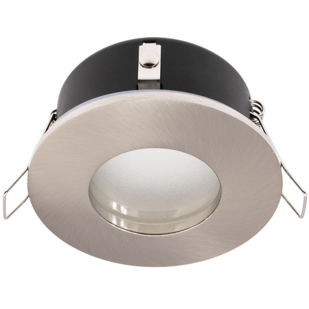 Oprawa sufitowa łazienkowa halogenowa szczelna QULES GU10 chrom mat Kanlux