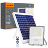 Naświetlacz Solarny Lampa 56x LED 100W 2800lm 5000K IP65 VIDEX Czujnik Zmierzchu z Pilotem