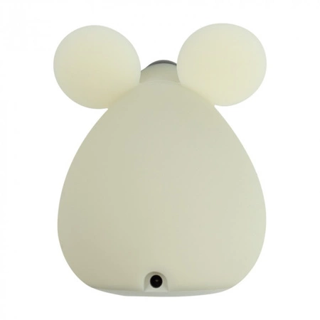 Lampka Nocna Dziecięca LED 3.2W 1800-6500K Zmienna CCT USB Akumulatorowa 1200mAh Biała MYSZKA MARY'S