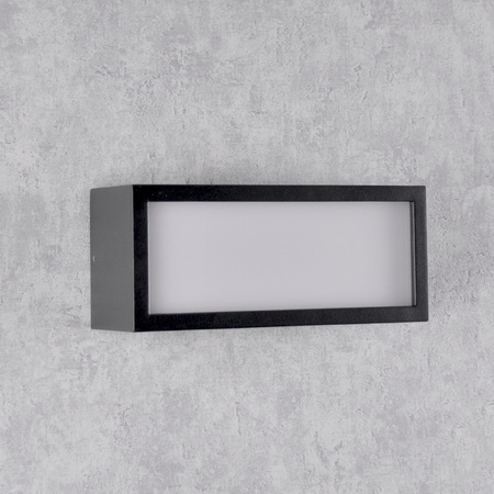 Lampa Ogrodowa Kinkiet Elewacyjny MITO E27 IP54 Czarna GOLDLUX (Polux)