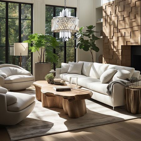 Lampa Sufitowa Żyrandol MARGOT Chrom 6xE14 Milagro