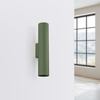 Lampa Ścienna Kinkiet Tuba Spot 2x GU10 Oliwkowa Lagos Ocean Green SL.1488 Sollux