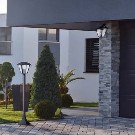 Kinkiet lampa oprawa zewnętrzna ogrodowa ścienna dół IGMA E27 GOLDLUX (Polux)