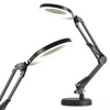 Lampka Biurkowa Stołowa LED 10W 500lm CCT 180° Akumulatorowa Czarna Loupe Kobi