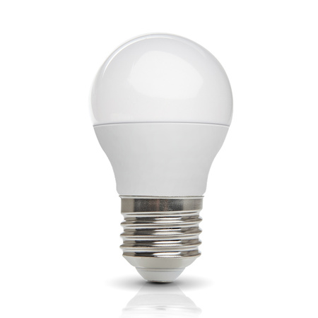 Żarówka LED E27 Kulka 6W 470lm 6000K Zimna 200° Kobi