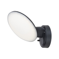 Lampa Ogrodowa Zewnętrzna Kinkiet Elewacyjny LED 12W 720lm 4000K IP54 Czarny Industrialny Varna Rabalux